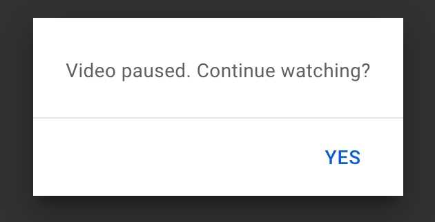 Video Paused. Continue Watching? - YouTube